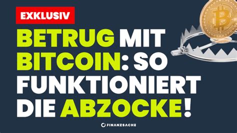 Betrug mit Bitcoin 04/2024 .